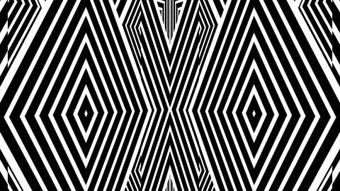 Art Decor Geometry Square 3D room 4 Video stock 104526369