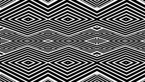 Art Decor Geometry Square 3D room 4B Stock Footage 104526391