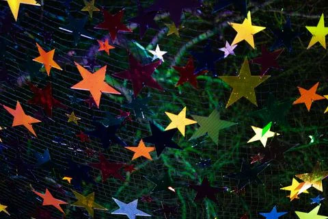 Art decoration stars 스톡 사진