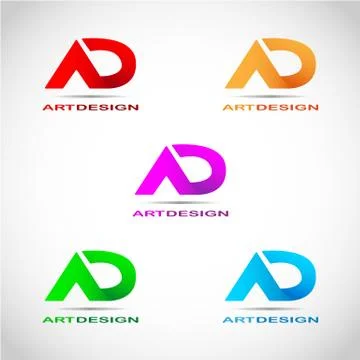 ART DESIGN LOGO 7 Stock Illustration