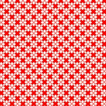 Art Design Red Wallpaper Pattern Stock Illustration