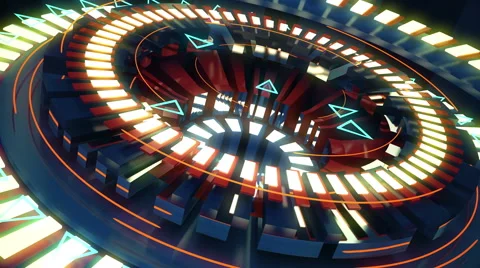 Art disco background with soft edges Stock Footage 68593559