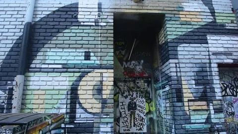 The Art District of Downtown of LA Stock Footage 82903788