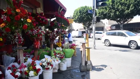 The Art District of Downtown of LA Stock Footage 82904465