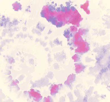 Art Dyed Dress. Batik Pattern. Artistic Style. Stock Illustration