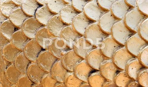 Art flourishes in golden. Stock Photos