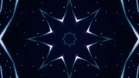 Art Flower Background. Fractal Loop Background Video stock 90261062