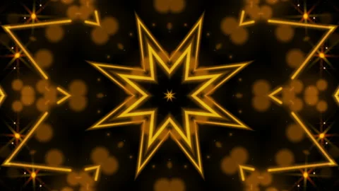 Art Flower Background. Fractal Loop Background Video stock 90263636