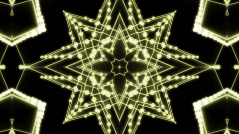 Art Flower Background. Fractal Loop Background 스톡 동영상 90263981