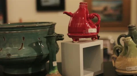 Art Gallery Stock Footage 12402521