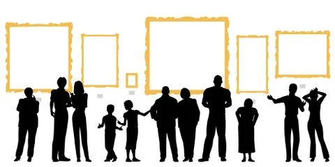 Art gallery Stock-Illustration