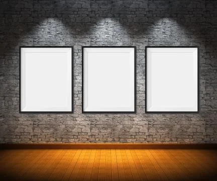 Art gallery Stock Illustration