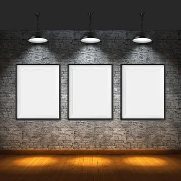 Art gallery Stock Illustration