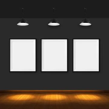 Art gallery Stock Illustration
