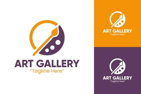 Art Gallery Logo イラスト素材