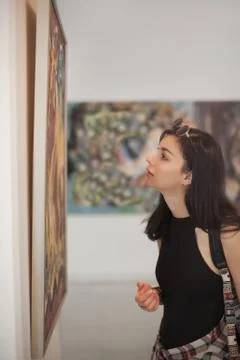 Art gallery Stock Photos