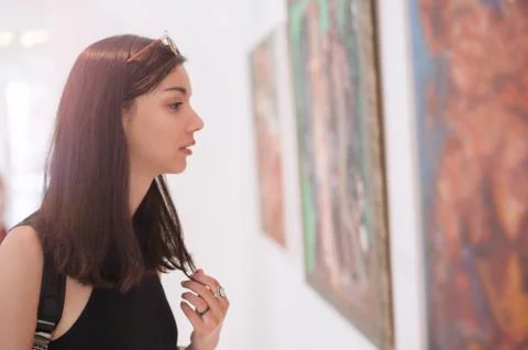 Art gallery Stock Photos