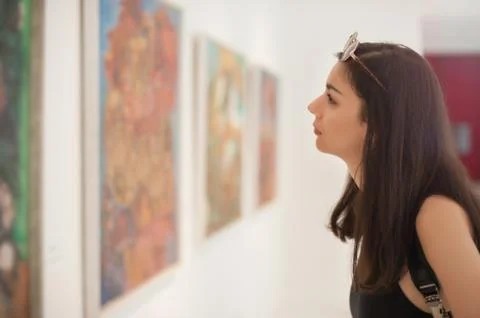 Art gallery Stock Photos