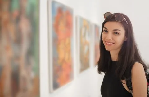 Art gallery Stock Photos