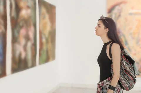 Art gallery Stock Photos