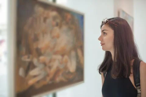 Art gallery Stock Photos