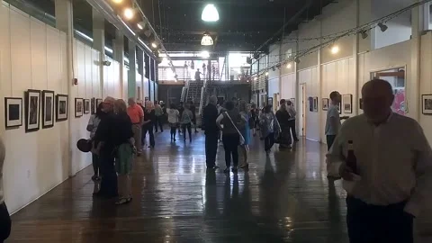 Art Gallery time lapse 動画素材 234221693