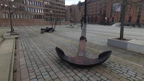 Art in Hamburg Stock Footage 94115906