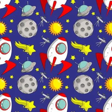 Art Illustration Pattern Cheerful space for your works Stock Illustration