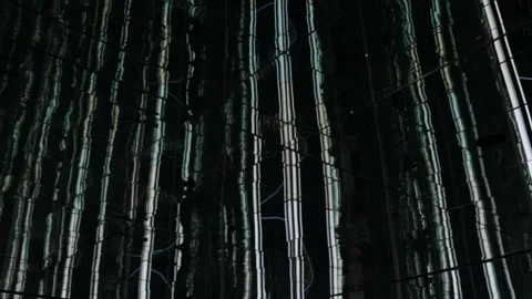 Art installation inside the Cinecittà museum in Rome. Stock Footage 334852733