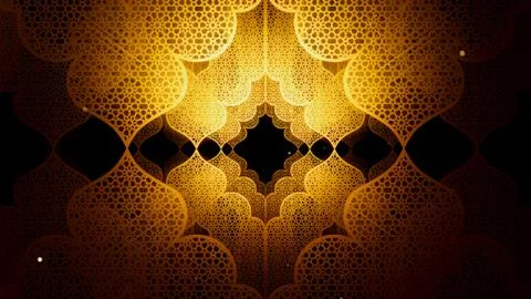 Art of Islamic Pattern Stock Illustration