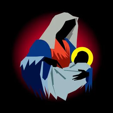 Art of jesus Stock Illustration