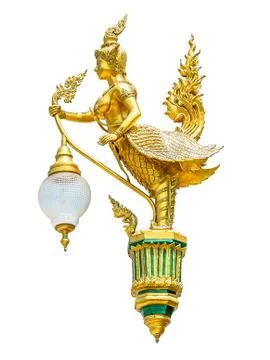 Art lamp isolated Stock Photos