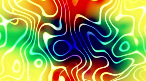 Art Lines Wobble Moving on Gradient Color Motion Stock Footage 56236636