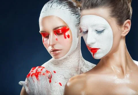 Art make-up Stock Photos