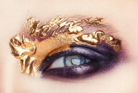 Art makeup Stock Photos