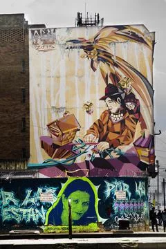 Art Mural Stock Photos