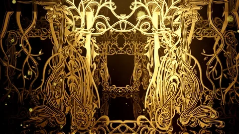 Art Nouveau Video stock 123527343