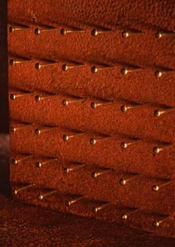 Art Object of Nails and Rust Stock Photos