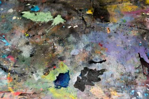 Art Paint Marks Texture. Stock Photos