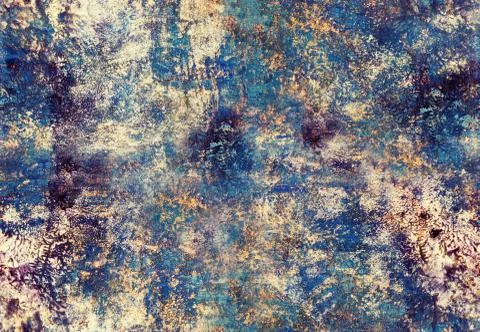 Art painting seamless pattern Stock Illustration