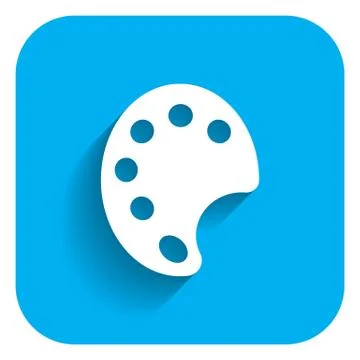 Art palette Stock Illustration