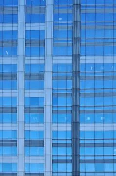 Art pattern and texture background from windows building. Stock Photos