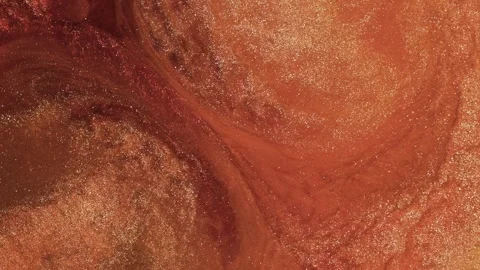 This art piece features abstract patterns made with alcohol ink Stock Footage 337798584