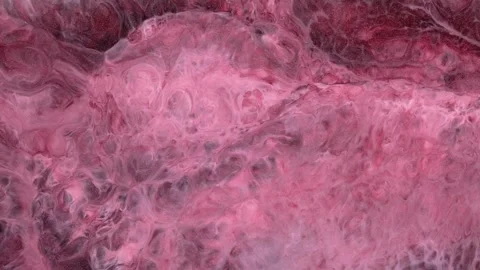 This art piece features abstract patterns made with alcohol ink Stock Footage 337892100