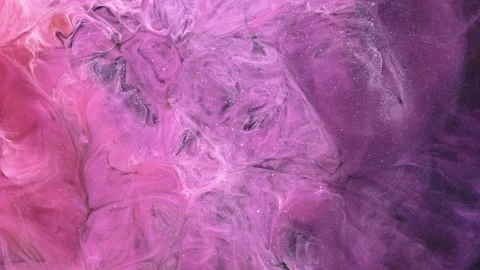 This art piece features abstract patterns made with alcohol ink Stock Footage 337892959