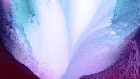 This art piece features abstract patterns made with alcohol ink Stock Footage 337892997