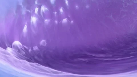This art piece features abstract patterns made with alcohol ink Stock Footage 337893020