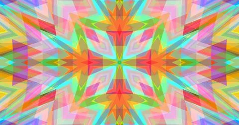 Art Pixels Kaleidoscope Design Background Backdrop Stock Illustration