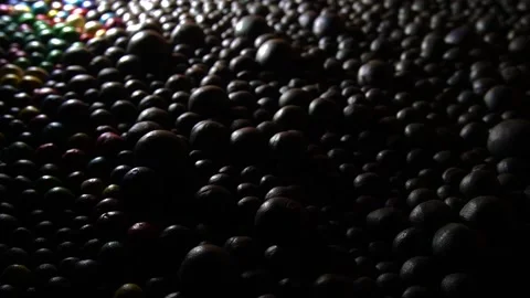 Art plasticine texture multi-colored balls Stock-Footage 225703425
