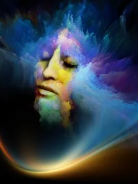 Art Portrait. 스톡 일러스트